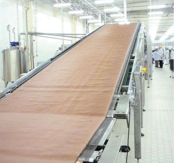 2000 - 8000 ชิ้น / ชั่วโมงกำลังการผลิตเครื่องม้วนช็อคโกแลตสวิสกับ LGP อุโมงค์เตาอบ ผู้ผลิต