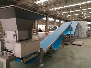 CE อนุมัติแป้งพัฟ Pastry เครื่องทำ 1,000 - 1,500 Kg / Hr กำลังการผลิต ผู้ผลิต